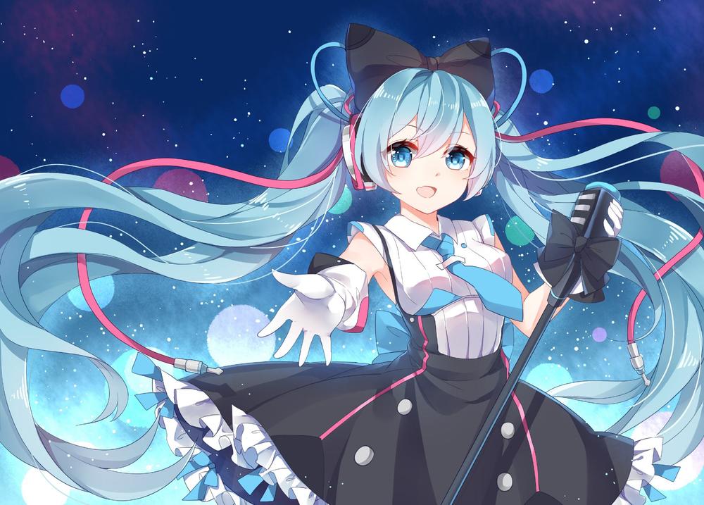 萝莉小初音动漫美图壁纸