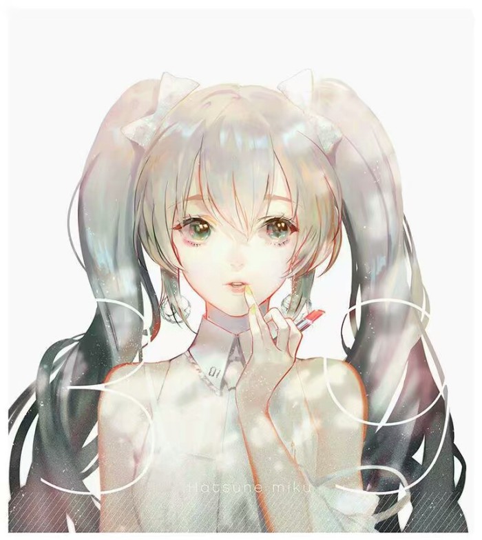 初音未来 可爱动漫女生头像美图